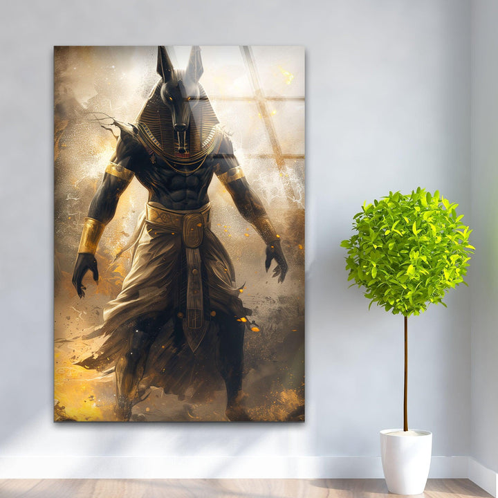 Curse Of Anubis Glass Wall Art,  large glass photo prints, glass wall photos