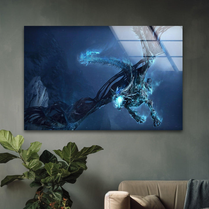 World Of Warcraft Sindragosa Glass Wall Art