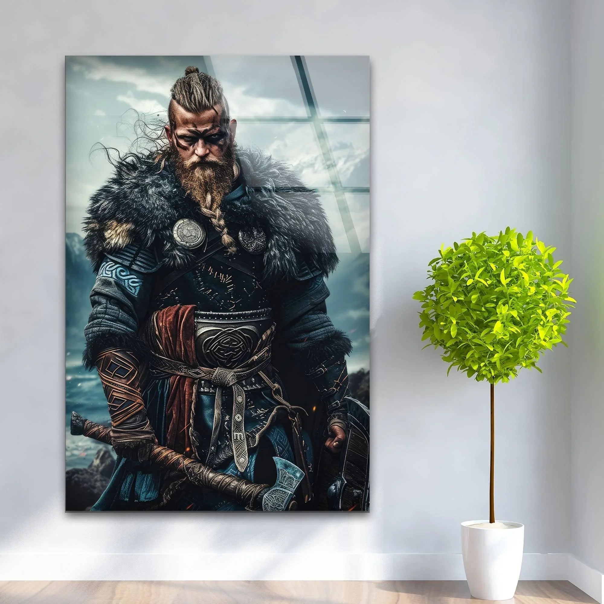 Viking Wall Decor – Bold Norse Warrior Art – MyPhotoStation