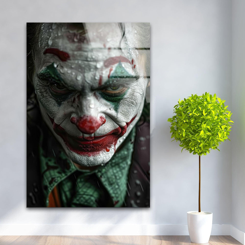Joker Tempered Glass Wall Art