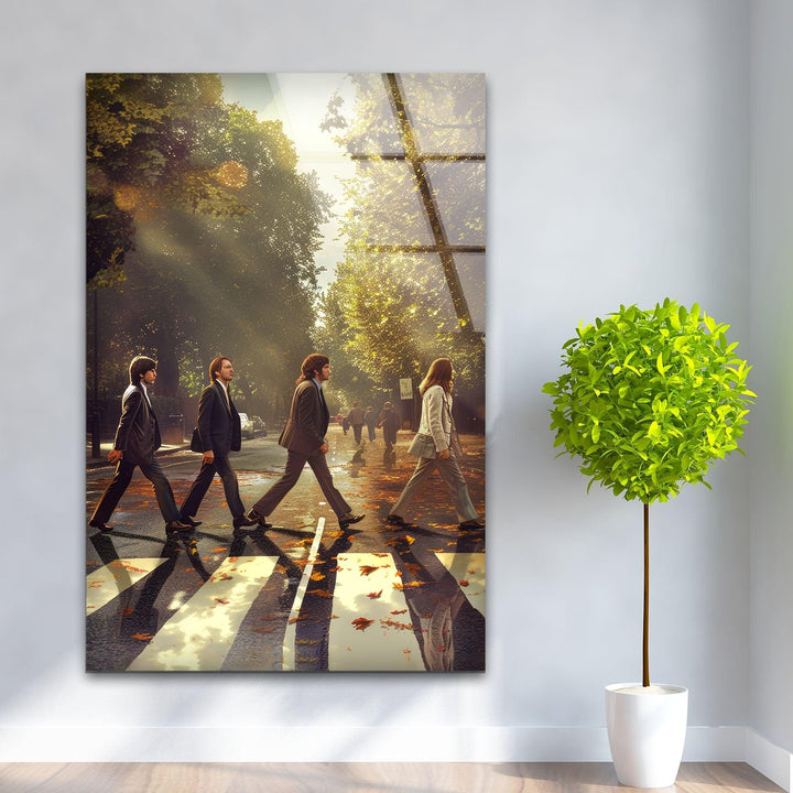 The Beatles Glass Wall Art Glass Printing Wall Art, Print photos on glass
