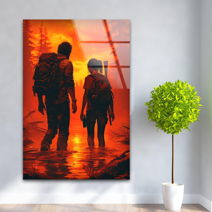 The Last of Us Glass Wall Art glass pictures for Wall, glass prints wall art
