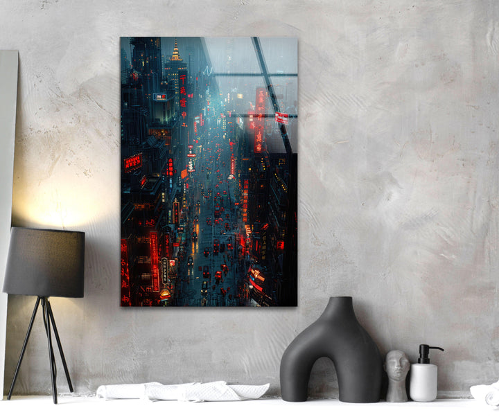 City View Glass Wall Art, art glass wall art, glass wall art pictures