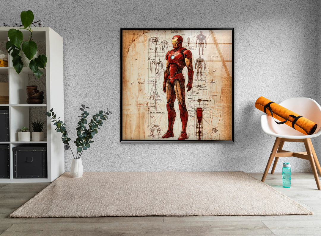 Bold superheroes wall art featuring action-packed designs to energize your decor
