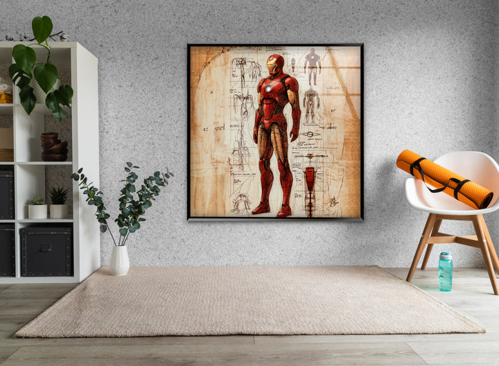 Bold superheroes wall art featuring action-packed designs to energize your decor
