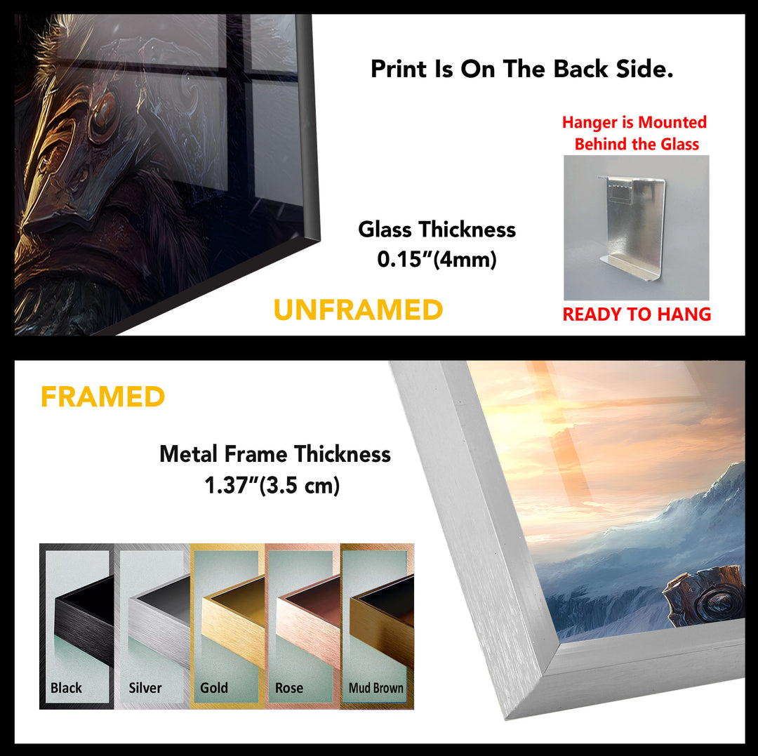WOW Thrall Glass Wall Art
