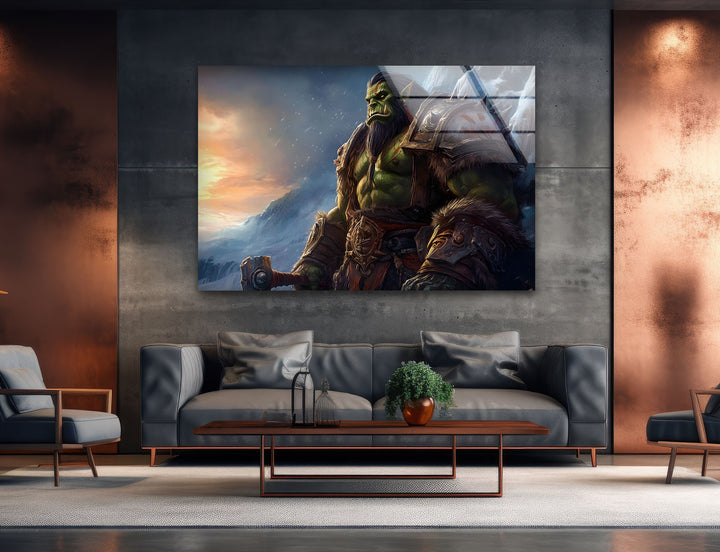 Video game art prints that showcase stunning visuals and epic scenes from popular gaming titles
