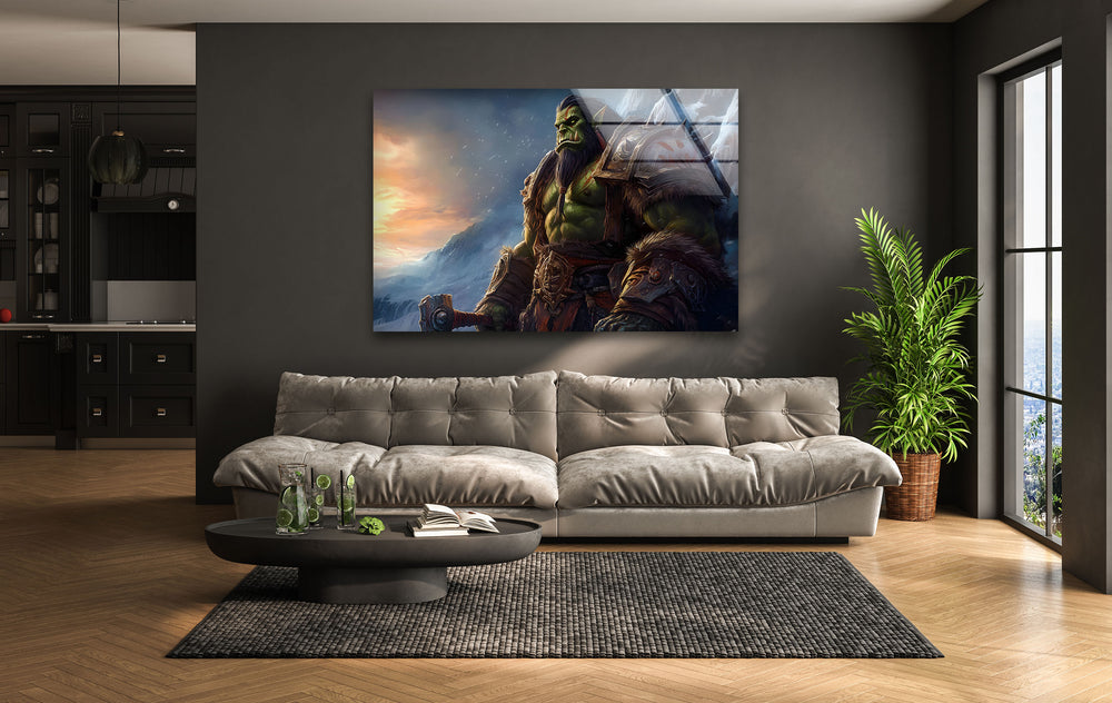 Gaming decor designed for fans of video games, blending creativity with immersive visuals
