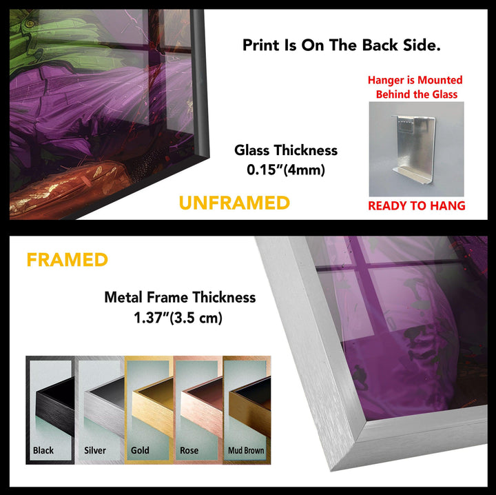 Joker Tempered Glass Wall Art - MyPhotoStation
