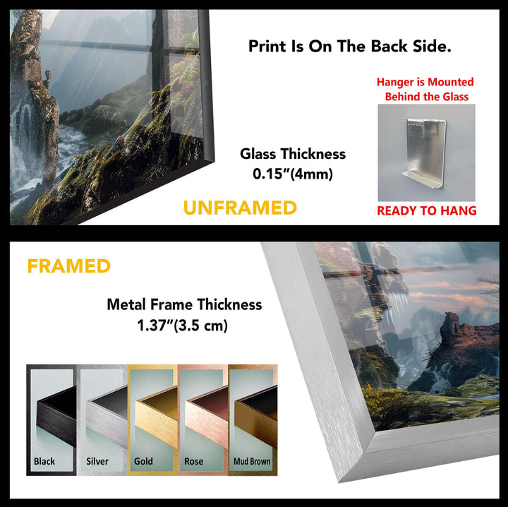 Kaer Morhen Glaswandkunst