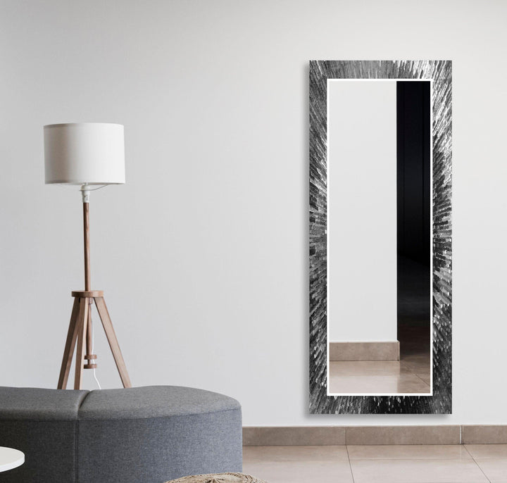 Black Splash Wall Mirrors mirror black
