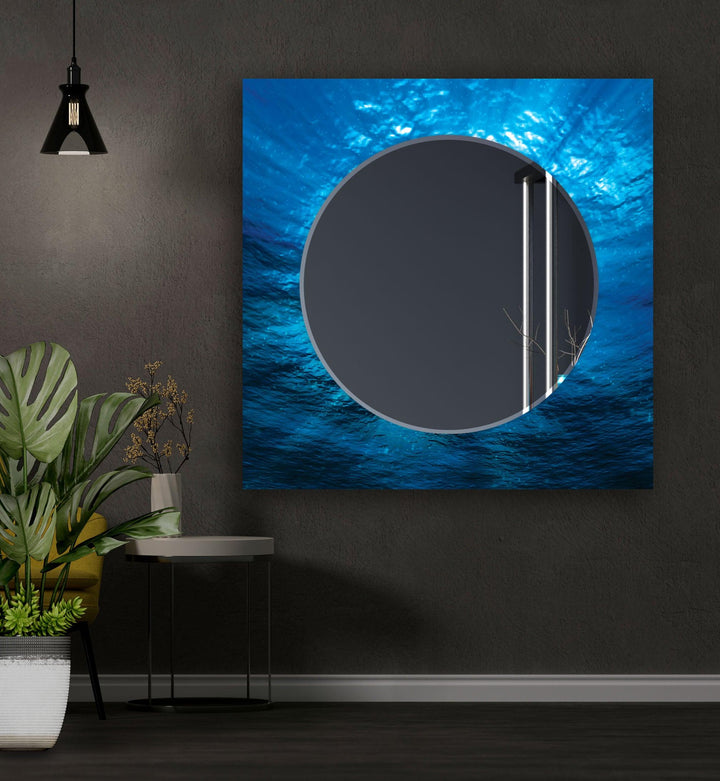 Deep Sea Appearance Wall Mirror Modern Wall Mirror

