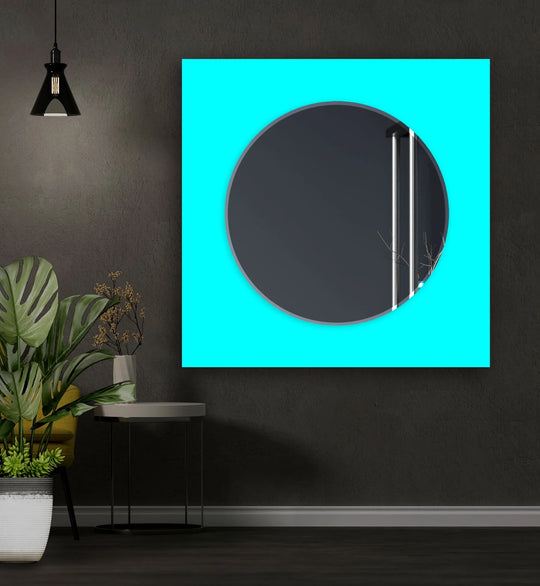 Turquoise Wall Mirror Blue Wall Mirror

