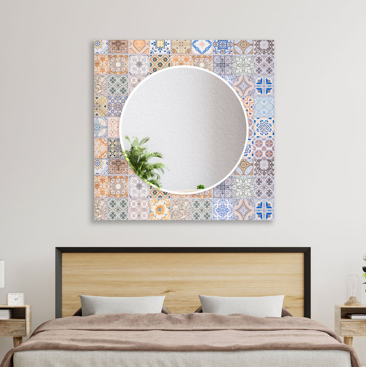Orange Wall Mirror mirror wall art
