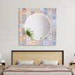 Mosaic Tempered Glass Wall Mirror