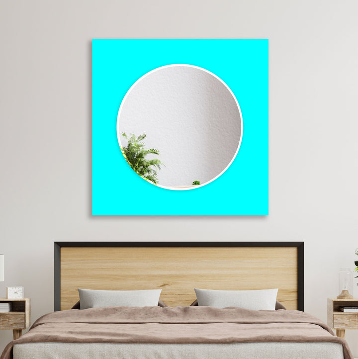 Turquoise Wall Mirror Mosaic Wall Mirror
