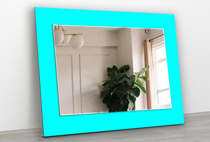 Turquoise Wall Mirror Red Mirror
