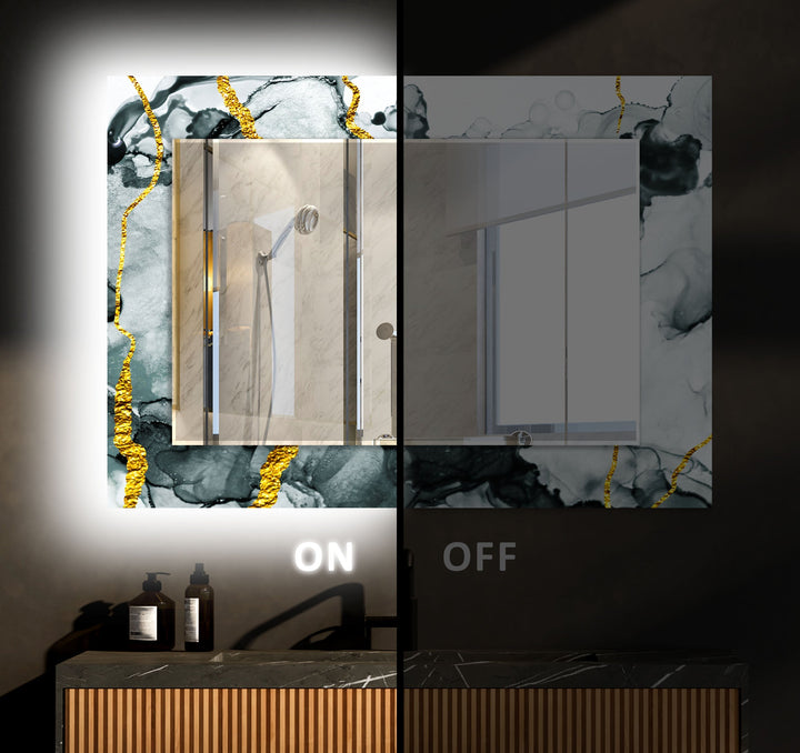 Black & Silver Golden Wall Mirror huge wall mirror
