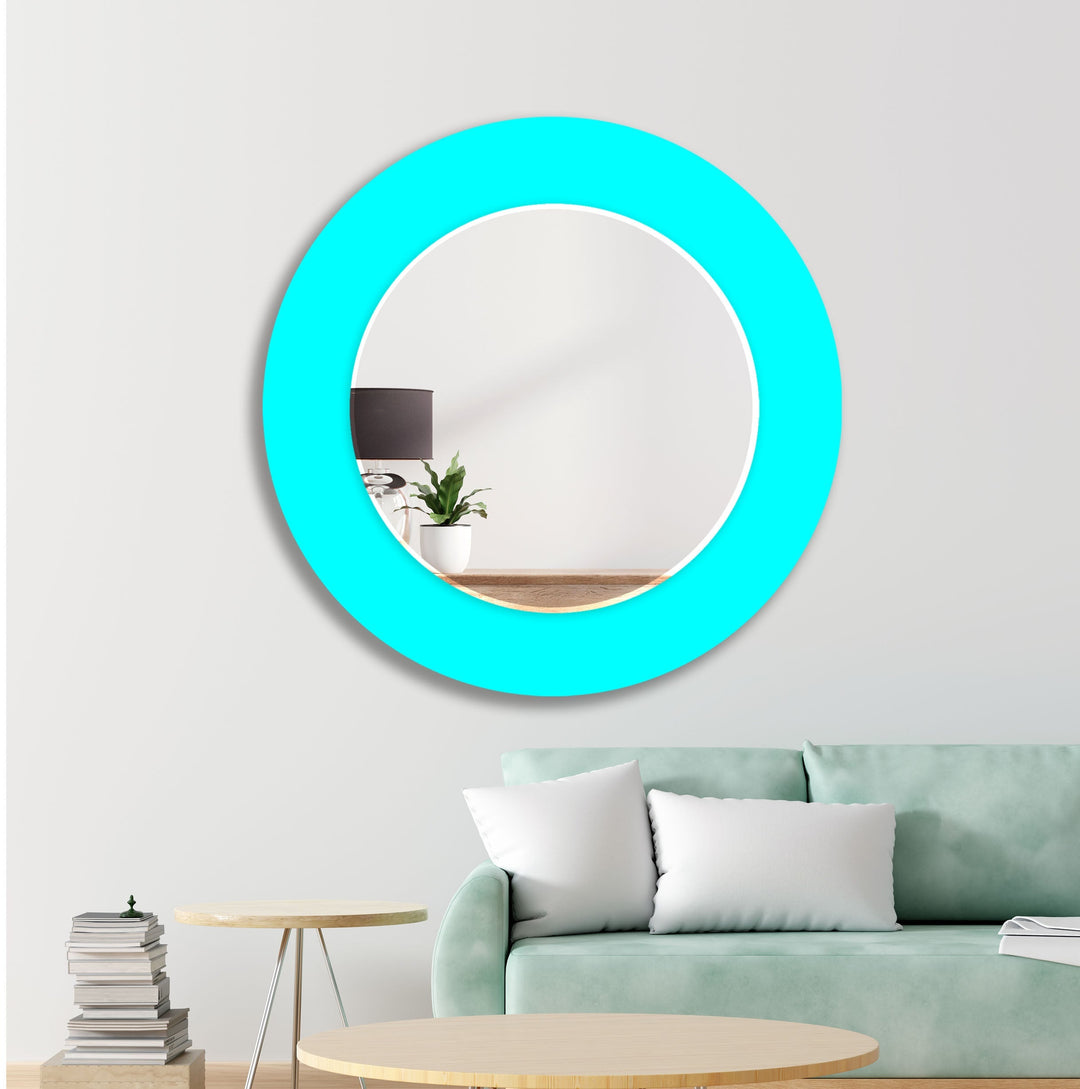 Turquoise Wall Mirror Bedroom Wall Mirror
