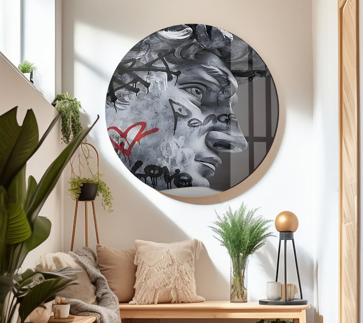 Marble Design Art Glass Wall Art print on glass, glass printed photos
