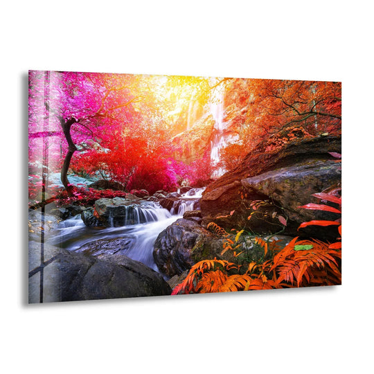 Unique landscape art celebrating the wonders of nature through vivid and imaginative designs

