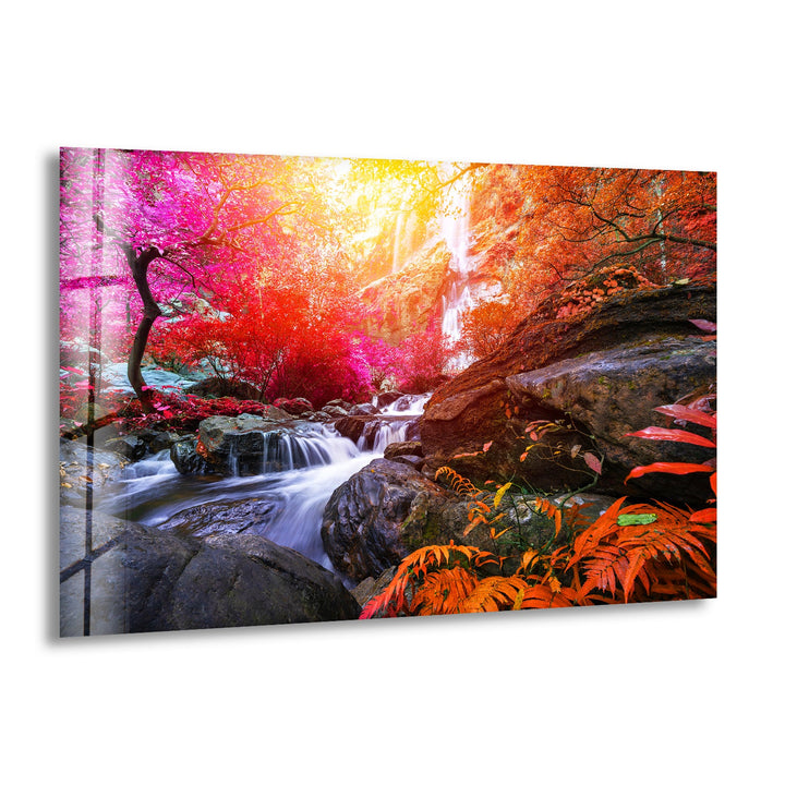 Unique landscape art celebrating the wonders of nature through vivid and imaginative designs

