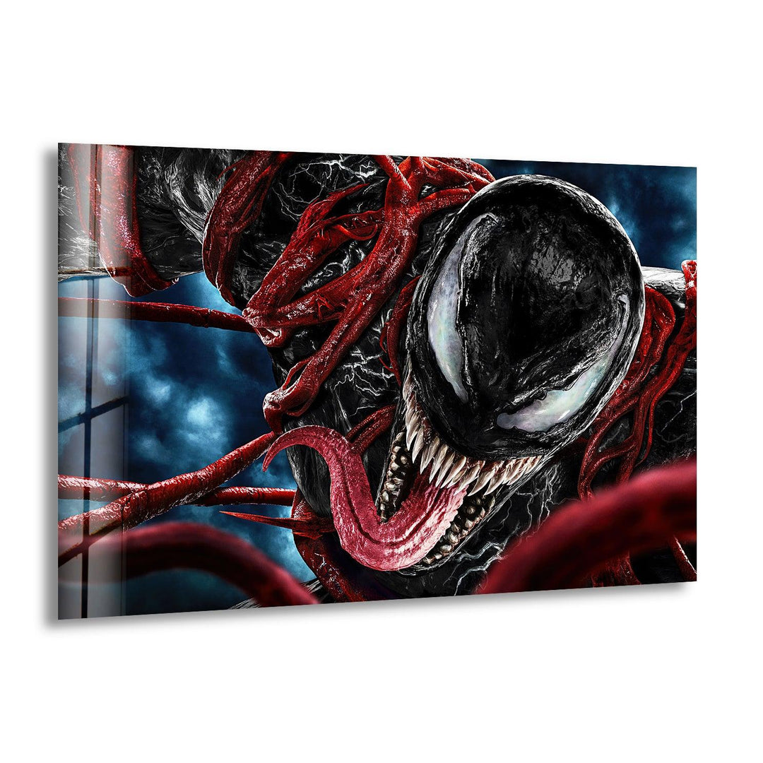 Marvel Venom  Let there be Carnage Photo on Glass