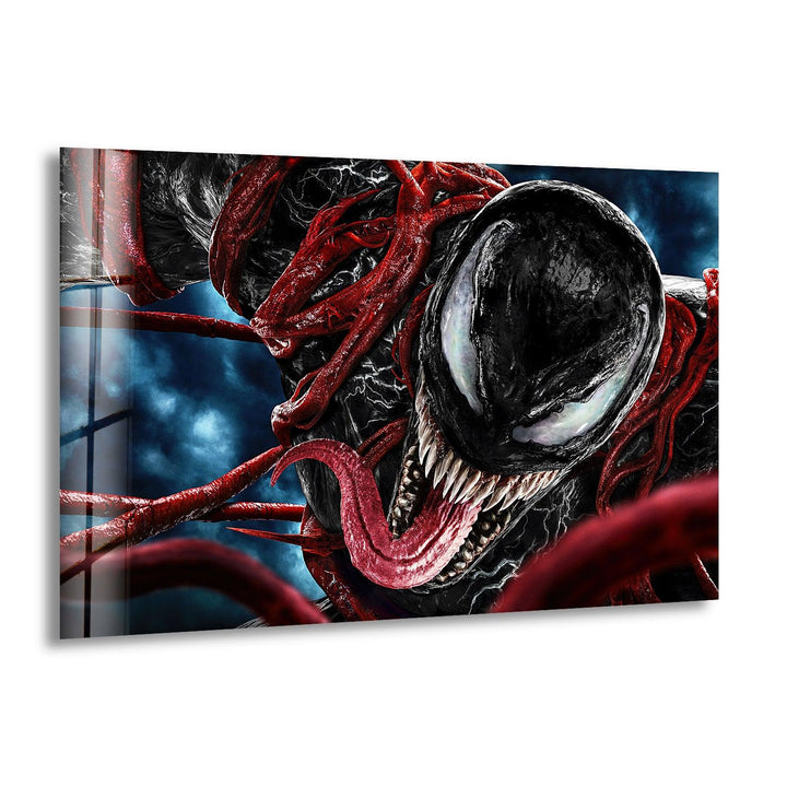 Marvel Venom  Let there be Carnage Photo on Glass
