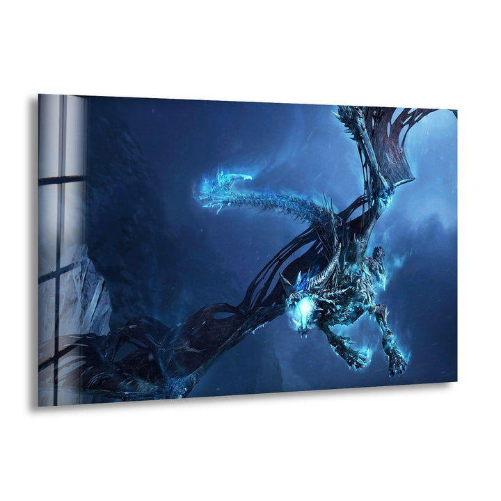 World of Warcraft Sindragosa Glaswandkunst