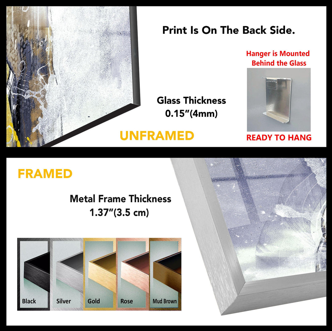 Kobe Bryant Wandbild aus Glas