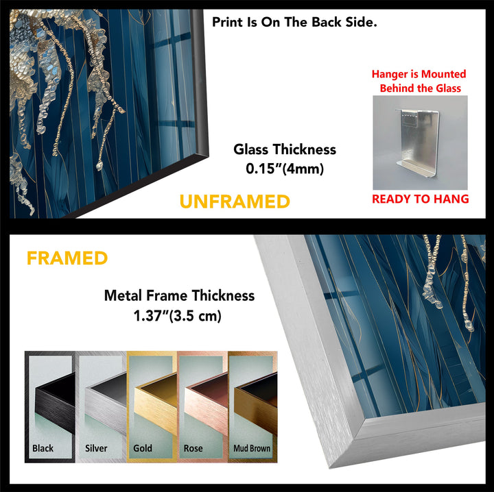Ocean Drift – Glass Wall Art
