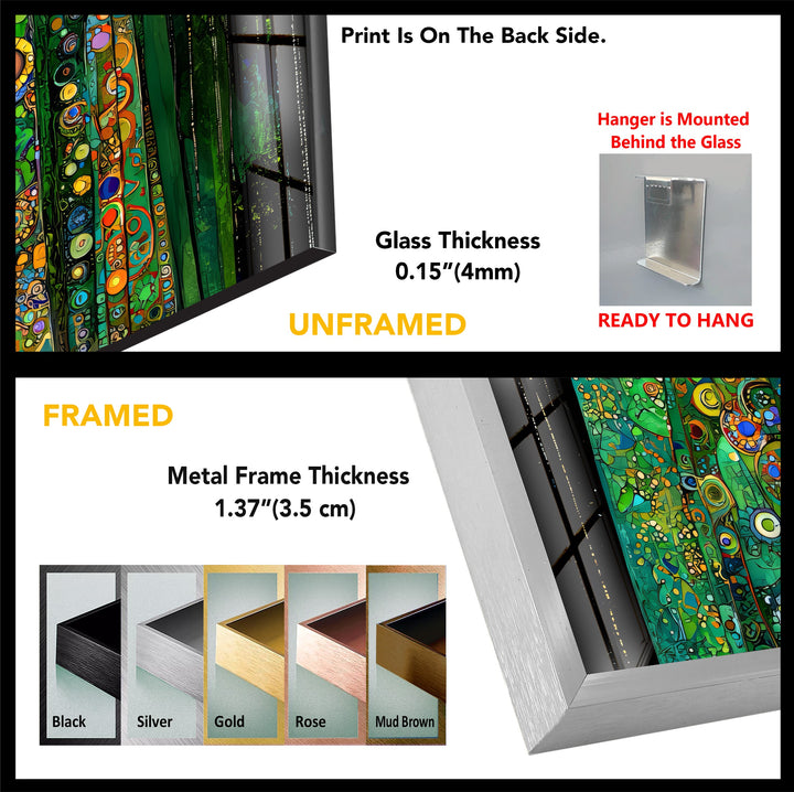 Praying Grace – Spiritual Mosaic Madonna Glass Wall Art