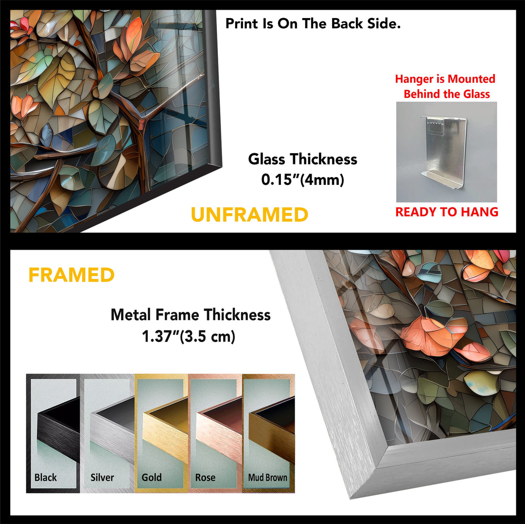 Radiant Hummingbird – Stained Glass Wall Art