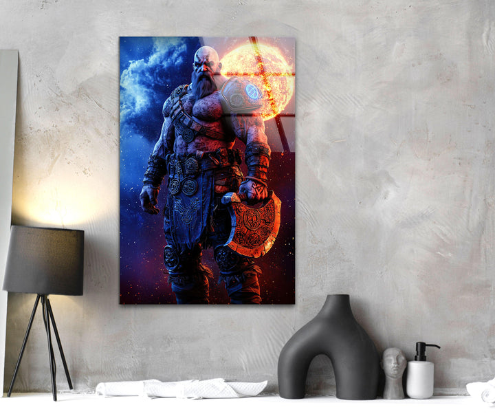 Kratos Glass Wall Art large glass photo prints, glass wall photos
