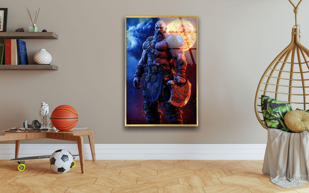 Kratos Glass Wall Art custom glass photo prints, large glass prints
