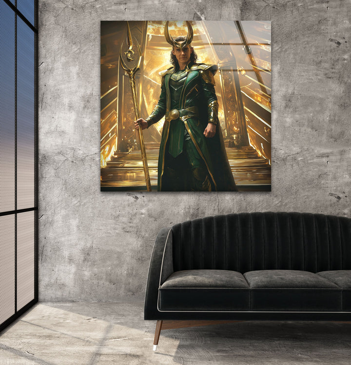Loki Art Glass Wall Art custom glass photo prints, large glass prints
