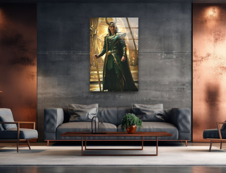 Loki Art Glass Wall Art glass wall decor, glass wall art decor
