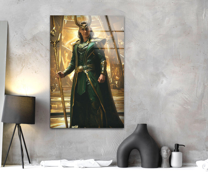 Loki Art Glass Wall Art glass pictures for Wall, glass prints wall art
