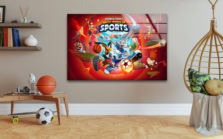 Whimsical cartoon art displaying a playful animated world bursting with imagination and color

