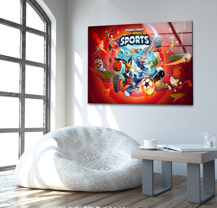 Bright animation art showcasing a joyful cartoon environment filled with captivating designs

