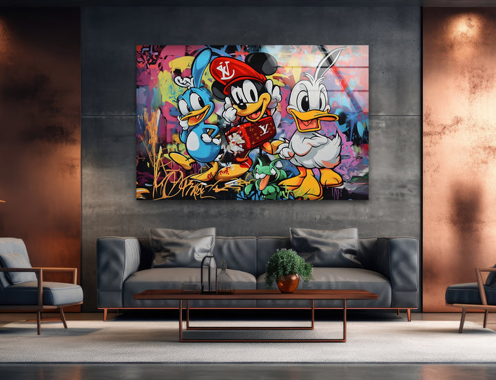 Looney Tunes Glass Wall Art art glass wall art, glass wall art pictures