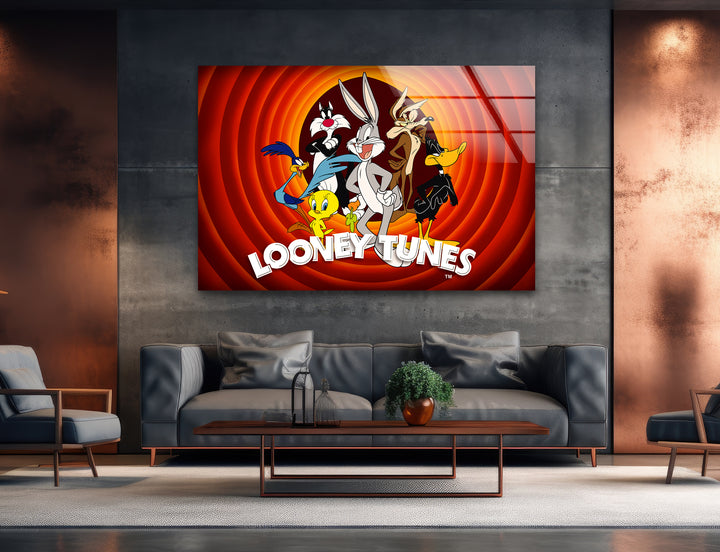 Playful cartoon art that brings an animated world to life with vibrant energy and charm


