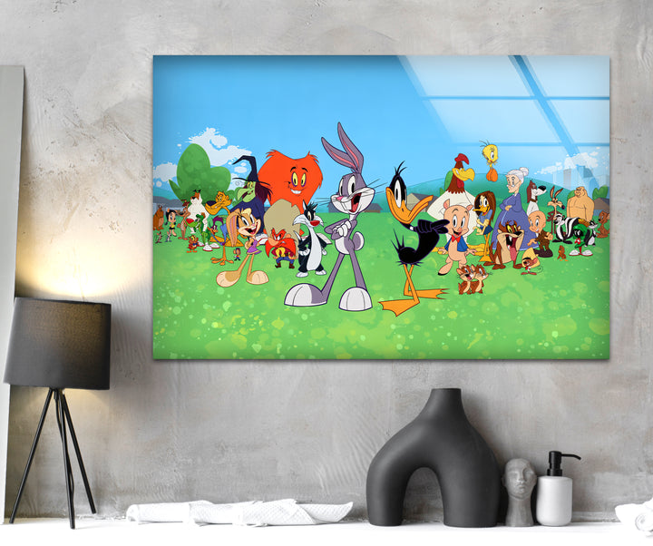 Imaginative animated art combining bold cartoon visuals with lively and expressive details

