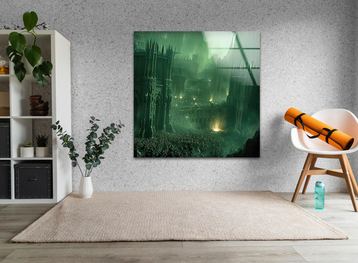 Lord of The Rings War Glass Wall Art large glass photo prints, glass wall photos
