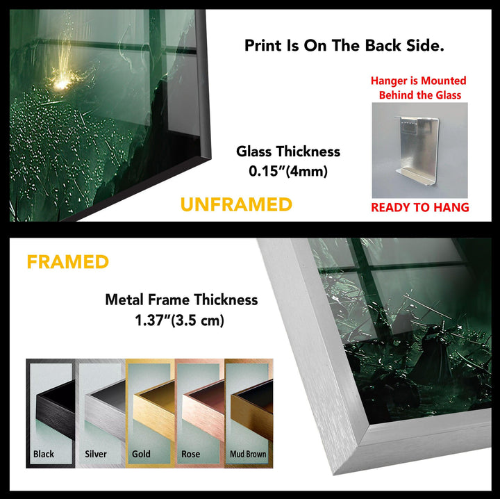 Lord of The Rings War Glass Wall Art