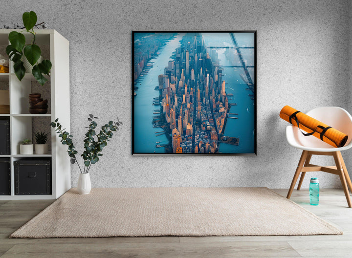 Manhattan Glass Wall Artcustom glass photo prints, large glass prints
