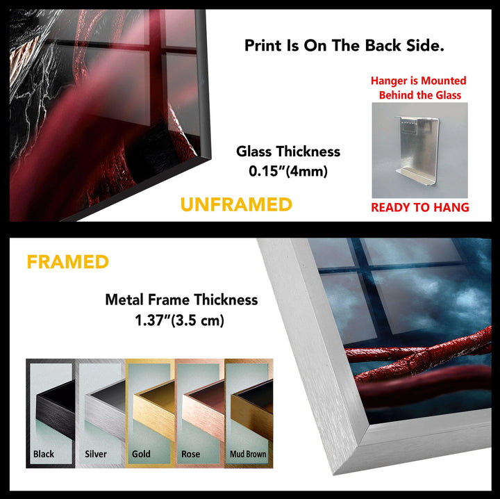 Marvel Venom Tempered Glass Wall Art - MyPhotoStation