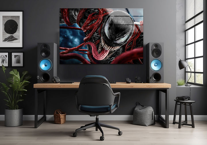 Marvel Venom Tempered Glass Wall Art