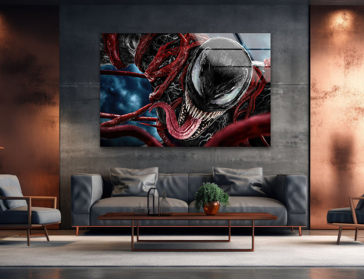 Marvel Venom Tempered Glass Wall Art - MyPhotoStation