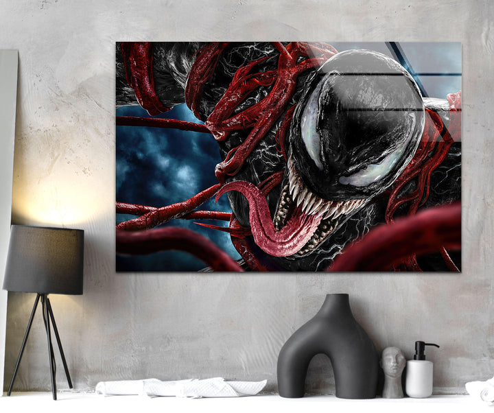 Marvel Venom Tempered Glass Wall Art - MyPhotoStation